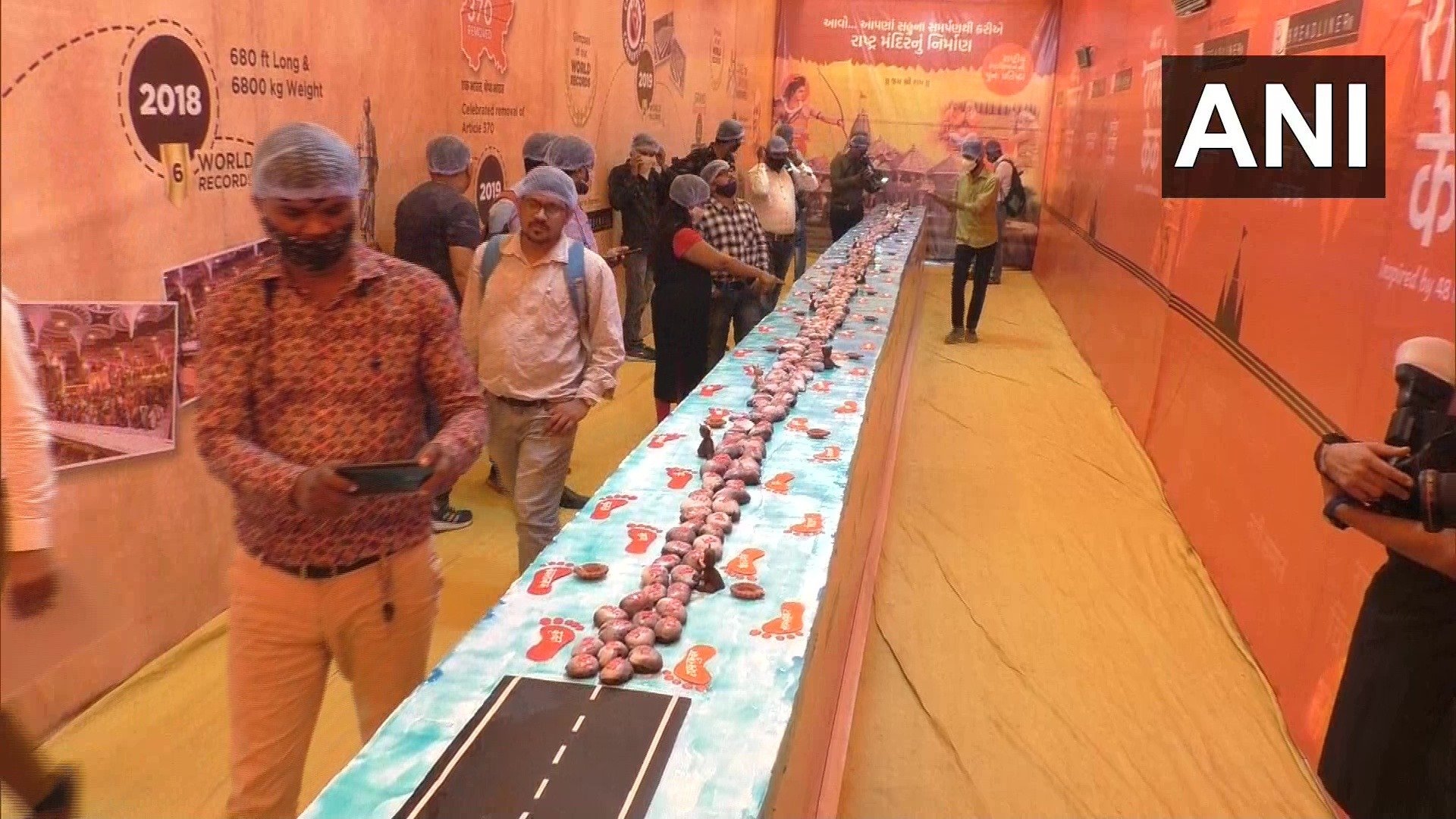 48-feet long 'Ram Setu Cake