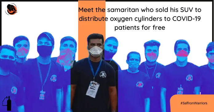 Meet the samaritan , Shahnawaz Sheikh who sold his SUV to distribute oxygen cylinders to COVID-19 patients for free